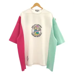 【中古】GALFY 半袖Tee サイズM 白/桃/緑 ガルフィー[91]のサムネイル