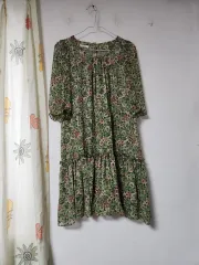 シフォン ミニ ワンピース S