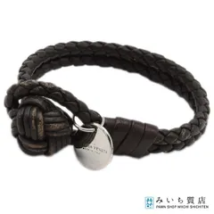 BOTTEGA VENETA ボッテガヴェネタ ブレス ブレスレット 茶 チャーム 925 シルバー アクセサリー H24086のサムネイル