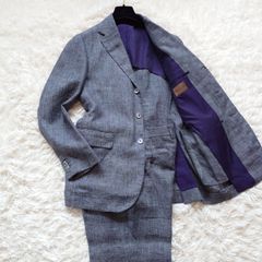 スティレラティーノ Stile Latino リネン 麻 スーツ セットアップ