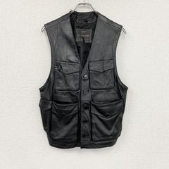 URBAN EXPRESS 黒 レザーベスト 90-98 H【kurokunn】 - メルカリ