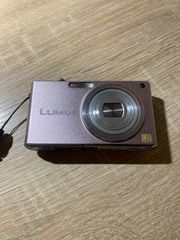 パナソニック LUMIX DMC-FX35 ピンク ストラップ＆バッテリー付き