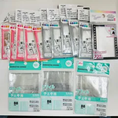 新品 チェキサイズ 14点セット フォトケース スリーブ リフィル 推し活 チェキ用 推し活グッズ トレカケース 写真収納 まとめ売り