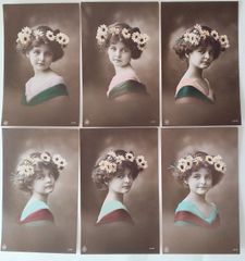 限定4000個】アンリ人形 サラ·ケイ 葉書を持つ少女 - メルカリ