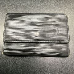 Y*o様 LOUIS VUITTON ブラックレザー長財布 - メルカリ