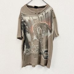 00s Affliction Tシャツ ドクロ 死神 立体ロゴ グランジ Y2K - メルカリ