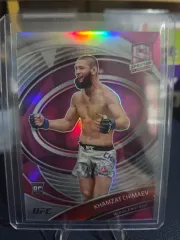 UFC) ハムザット チマエフ ピンクプリズム ルーキー カード