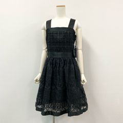 美品】René ルネ 星柄 ボウタイ 長袖ワンピース 36 - メルカリ