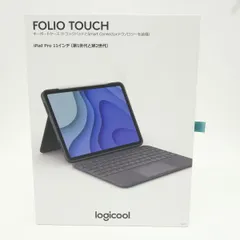 Logicool ロジクール FOLIO TOUCH キーボード一体型ケース iK1175BKA ※中古