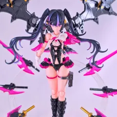 メガミデバイス デザイアメイデン レイダー カスタム 塗装完成品 MEGAMI DEVICE Designer Maiden Raider Custom Painted Plastic Model Kit