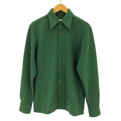 40s Donegal FITZHUGH レーヨンギャバジンオープンカラーシャツ - メルカリ