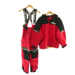 エレッセ ellesse スキーウェア 上下 セットアップ ジャケット オールインワン 160 赤 黒 /NR GY11のサムネイル