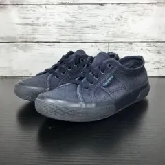 SUPERGA COTU CLASSIC スペルガ COTU クラシック ネイビー 紺 23cm スニーカー レディス 16079 L01159のサムネイル