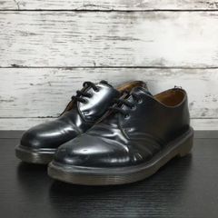 Dr. Martens 3EYE SHOE ドクターマーチン 3ホール レザー シューズ 23cm ブラック 黒 10078 L01284