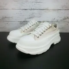 NARCISSUS SNEAKER ナルシス 厚底スニーカー 22.5cm ホワイト 白 スニーカー レディス 118-36 L01450のサムネイル