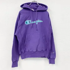 Champion　チャンピオン　リバースウィーブ　スウェットパーカー/フーディー　紫　パープル　Sサイズ　古着【値引き交渉OK！】
