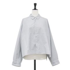 極美品 GALERIE VIE コットン ラグランスリーブ ワイドシャツ 長袖 極美品 GALERIE VIE コットン ラグランスリーブ ワイドシャツ 長袖