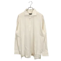 1PIU1UGUALE3 ウノピゥウノウグァーレトレ L/S POLO SHIRTS リネン レーヨン 長袖 ポロシャツ MRS180 LIU007 6 オフホワイト メンズのサムネイル