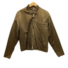 Schott ショット/シングルナイロンジャケット/ブラウンBRW/サイズS/USA製/メンズ/FB4151のサムネイル