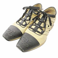 S*a様 【CHANEL】シャネル ココマーク シルバースニーカー サイズ37