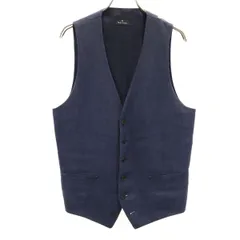 PS Paul Smith ピーエスポールスミス ジレベスト L ネイビー メンズ 古着