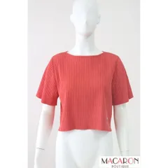 FOXEY　Nice　ニットトップス　半袖ニット　45138　2025年商品　オレンジ　フォクシーのサムネイル