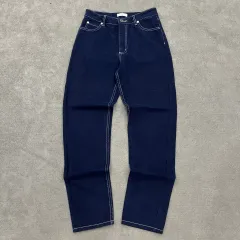 36 サンドロ スティッチ セレスティン スリムフィット デニム パンツのサムネイル