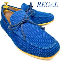 BOTTEGA VENETA ボッテガ ドライビングシューズ スエード ブルー