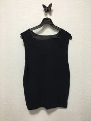 Aimeine エメイン シルク混コンパクトリブニット ネイビー - メルカリ