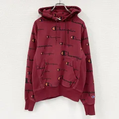 Champion　チャンピオン　リバースウィーブ　スウェットパーカー/フーディー　ヘビーウエイト　現行　赤　レッド　Sサイズ　古着【値引き交渉OK！】
