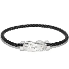フレッド ブレスレット K18WG ダイヤ18P(計0.16ct) シャンスアンフィニ ミディアムモデル 0B0100-6B0372のサムネイル