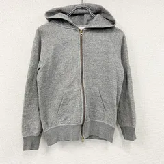 ORCIVAL　オーシバル　フルジップスウェットパーカー/フーディー　ダブルジップ　ラグランスリーブ　灰色　グレー　古着【値引き交渉OK！】のサムネイル