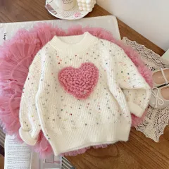 新品 ニットセーター セーター キッズ ラウンドネック 秋 冬 女の子 可愛い 暖かい 子供服 女の子秋子供服 キッズ服?子供服 プレゼント 内祝い 幼稚園 保育園 通園 グッズ 秋冬  キッズ 中厚 供服 男の子 ニット #plrcx