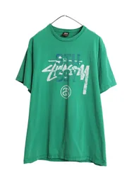 【お得なクーポン配布中!】 00s オールド ステューシー ロゴ プリント Tシャツ メンズ XL / 旧タグ ヘビーウェイト グラフィック  SSリンク 半袖Tシャツ 大きいサイズ