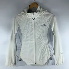 THE NORTH FACE ザノースフェイス 白 ウィンドブレーカー ジャケット 90 260511のサムネイル