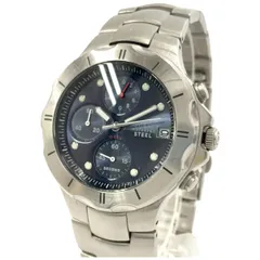 GUESS ゲス クロノグラフ クオーツ メンズ 腕時計 l10121G3 シルバー x ブルーのサムネイル