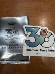韓国限定】ポケモン 30周年 ステッカー モルペコ はらぺこもよう