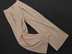 CLASSICAL ELF クラシカルエルフ リネン混 ワイド パンツ sizeS/ベージュ ■◇ レディース