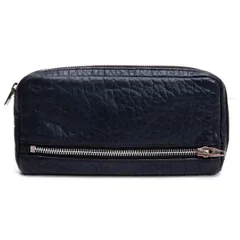アレキサンダーワンAlexander Wang 型押しレザーウォレット　紺 紺のサムネイル