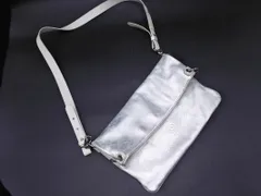 MOGA モガ レザー ショルダー バッグ シルバー ■■ レディースのサムネイル