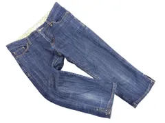 a.v.v アーヴェヴェ クロップド デニムパンツ size40/インディゴ ■◇ レディースのサムネイル