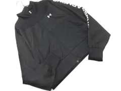 UNDER ARMOUR アンダーアーマー ショート丈 トラック ジャケット sizeSM/黒 ■◇ レディースのサムネイル