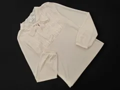 ofuon オフオン ボウタイ ブラウス風 カットソー size38/アイボリー ■◇ レディースのサムネイル