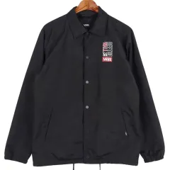 VANS コーチ ジャケット S / k3538