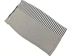 ARMANI EXCHANGE アルマーニエクスチェンジ ボーダー タイト スカート sizeXS/オフホワイトｘ黒 ■◇ レディースのサムネイル
