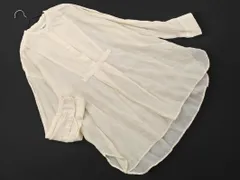 RNA アールエヌエー チュニック バンドカラー ブラウス シャツ sizeM/ベージュ ■◇ レディース