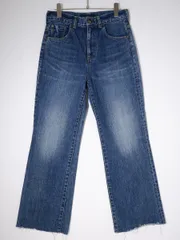MADISON BLUEマディソンブルー 5POCKET CUTOFF PT JB ヴィンテージ加工カットオフデニムパンツ【01】【LDNA78622】のサムネイル