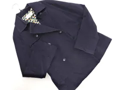 simplicite シンプリシテェ ショート丈 トレンチ コート size40/紺 ■◇ レディースのサムネイル
