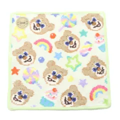 フェイラー FEILER ラブラリーバイ ハッピーポップニコ ハンカチ 黄緑
