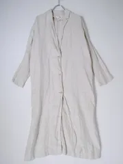 evam evaエヴァムエヴァ long tailored jacket リネンロングテーラードジャケット コート【1】【LCTA77688】のサムネイル